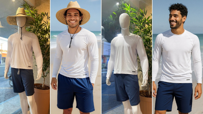 FotoModel valoriza a diversidade nacional com modelos gerados por inteligência artificial.