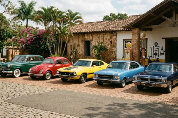 Carros antigos voltam aos holofotes: por que a nostalgia está movimentando o mercado de clássicos no Brasil