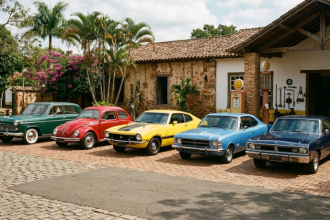 Carros antigos voltam aos holofotes: por que a nostalgia está movimentando o mercado de clássicos no Brasil